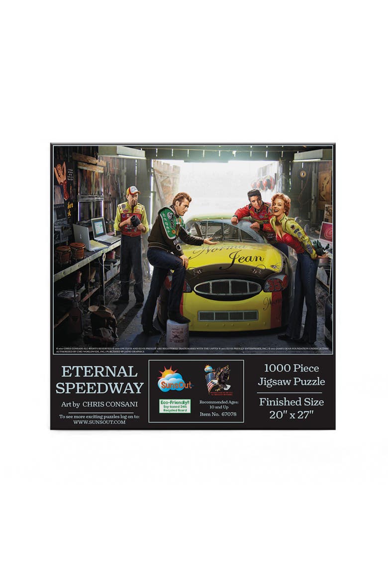 Eternal Speedway 1000 piece Jigsaw Puzzle for Adults, Alternate, color, Multicolor