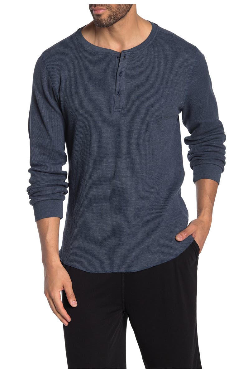 UNSIMPLY STITCHED Long Sleeve Thermal, Main, color, Navy Heather