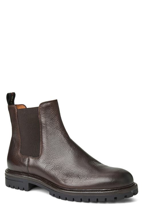 Bruno Magli Hayden Chelsea Boot in Brown Tumbled 