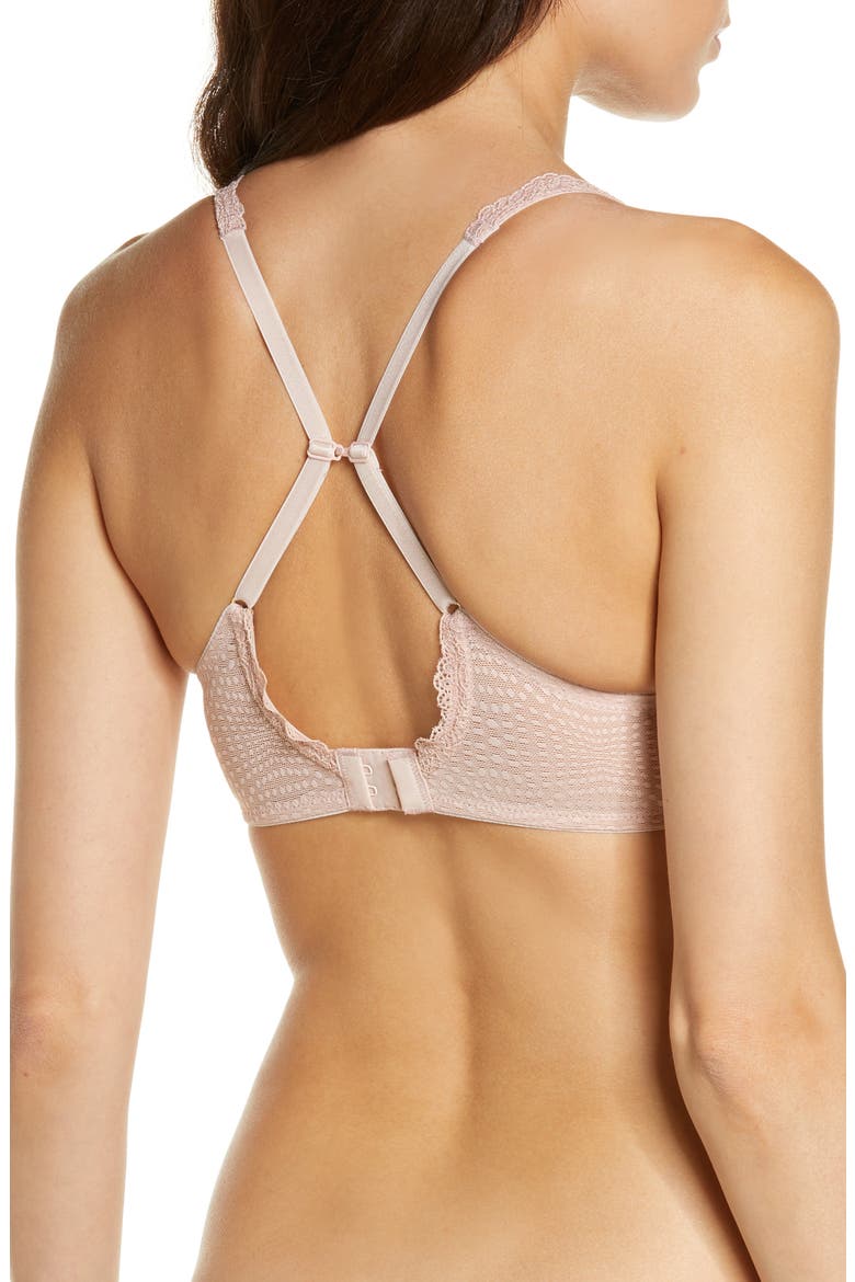 Beyond Underwire Contour Bra, Alternate, color, ROSE/PEARL
