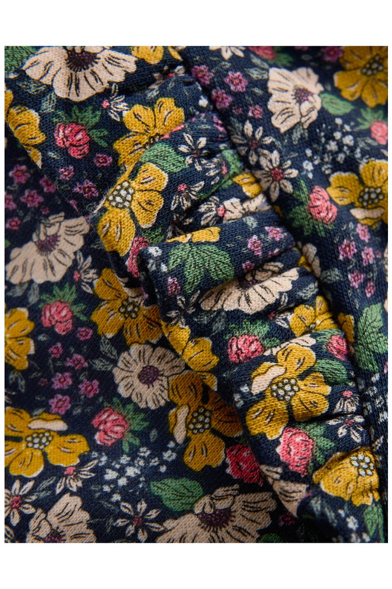 Kids' Frill Sweatshirt, Alternate, color, NAVY FLORAL