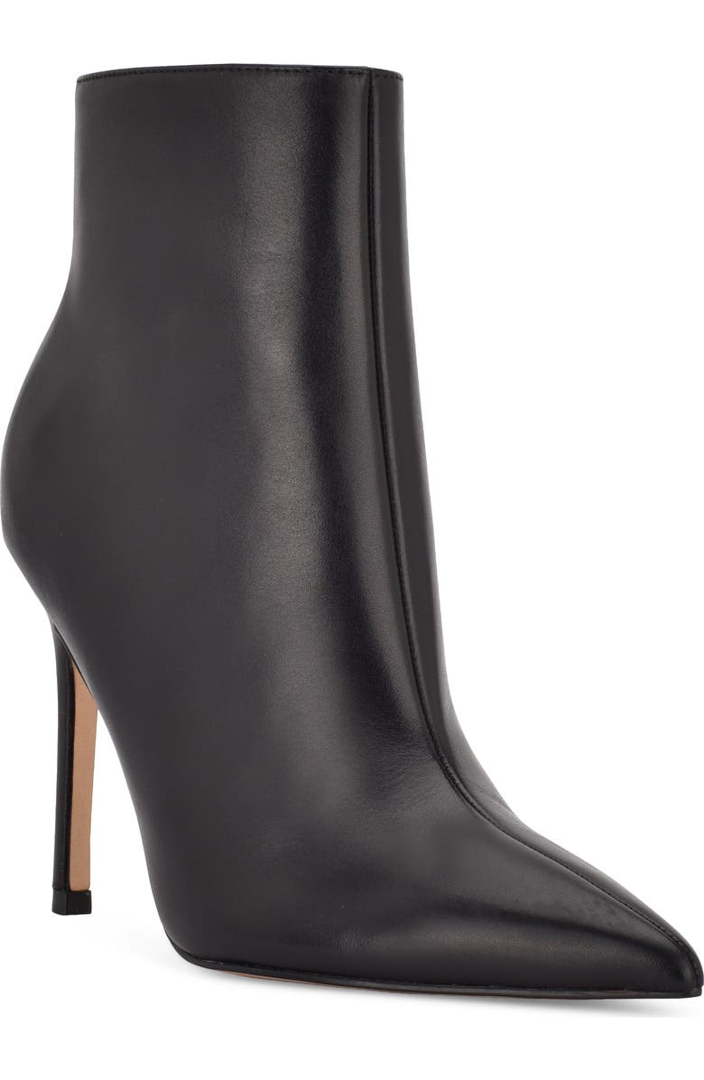 Nine West Farrah Leather Stiletto Bootie, Main, color,