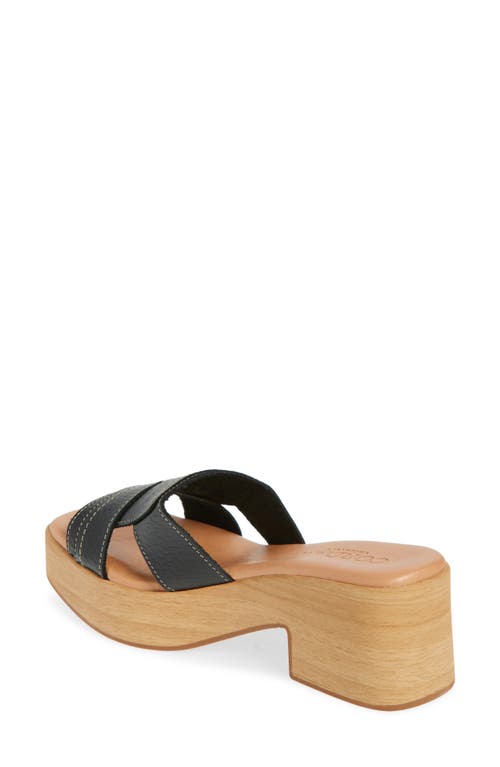 Cordani Marley Platform Slide Sandal In Black