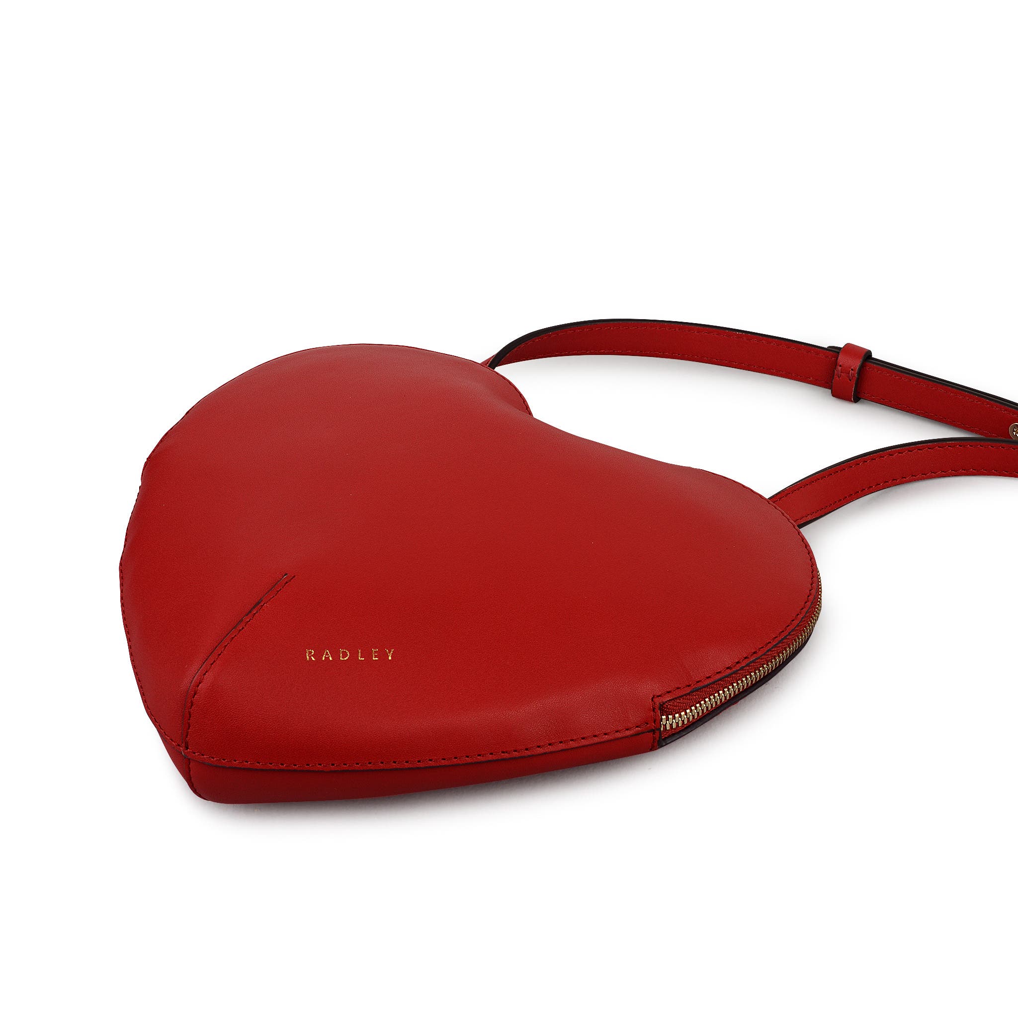 Radley Heart Street Medium Ziptop Crossbody Bag, Alternate, color, Poinsettia