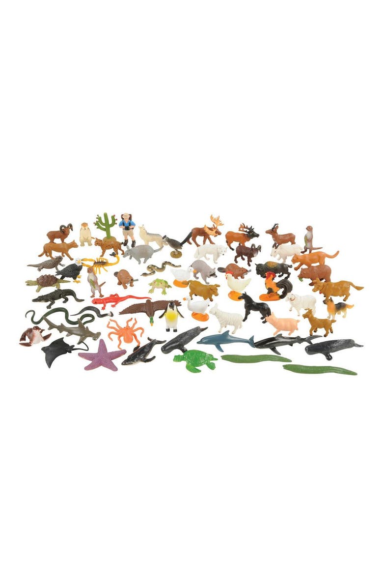 Kaplan Early Learning Company Animals from Across the Land Mini Set, Main, color, Multicolored