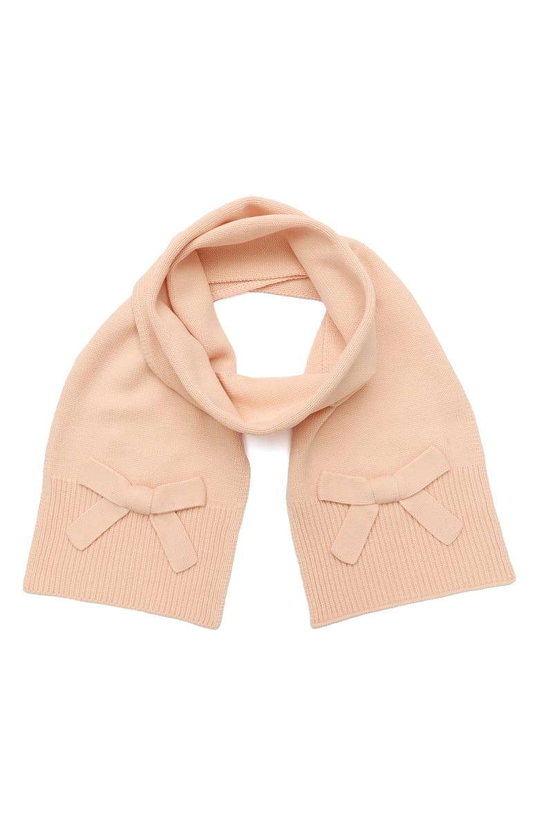 Kate Spade New York bow trim scarf, Main, color,