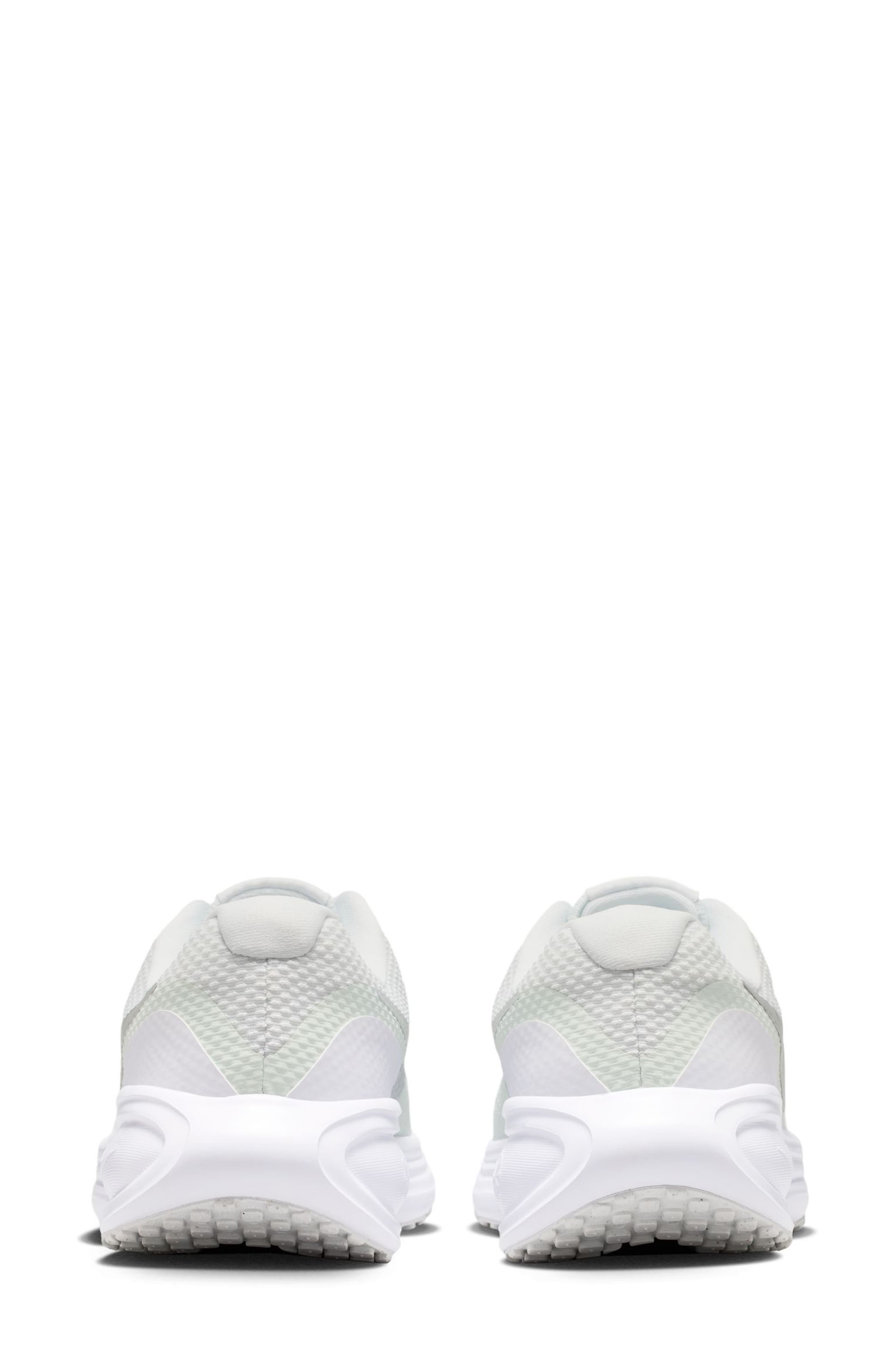 Nike Revolution 8 Running Shoe, Alternate, color, White/ Silver/ Barely Green