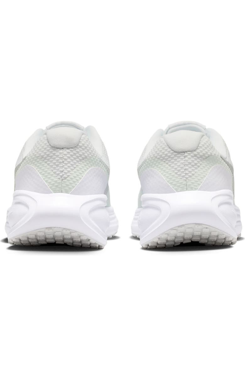 Nike Revolution 8 Running Shoe, Alternate, color, White/ Silver/ Barely Green