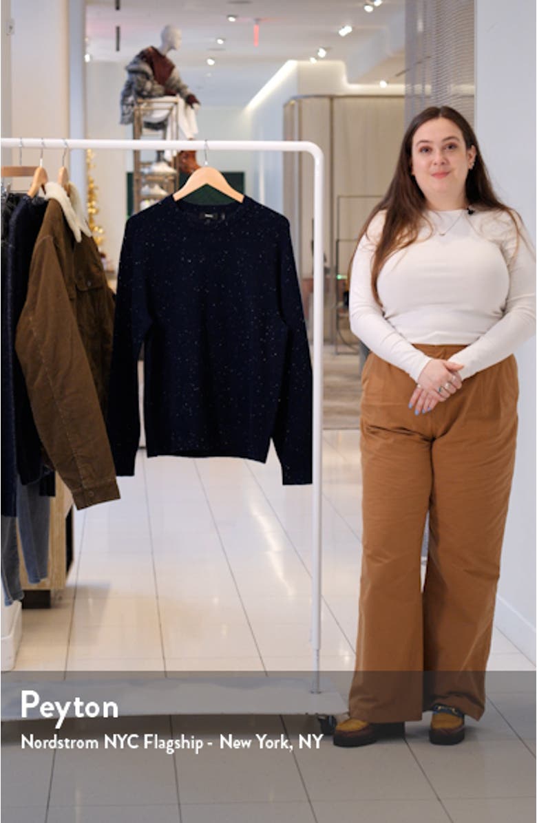 Dinin Donegal Wool & Cashmere Sweater, sales video thumbnail