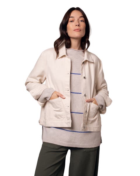 Boxy Patch Pocket Denim Jacket