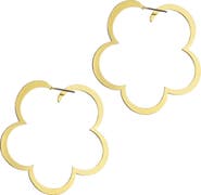 Adornia Clover Hoop Earrings