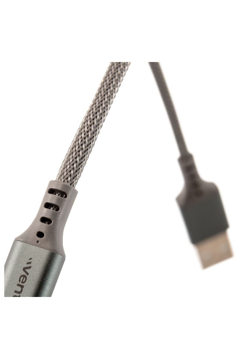 Alloy USB-C to USB-C High Speed Ultra Durable 10 Foot Cable, Alternate, color, Silver