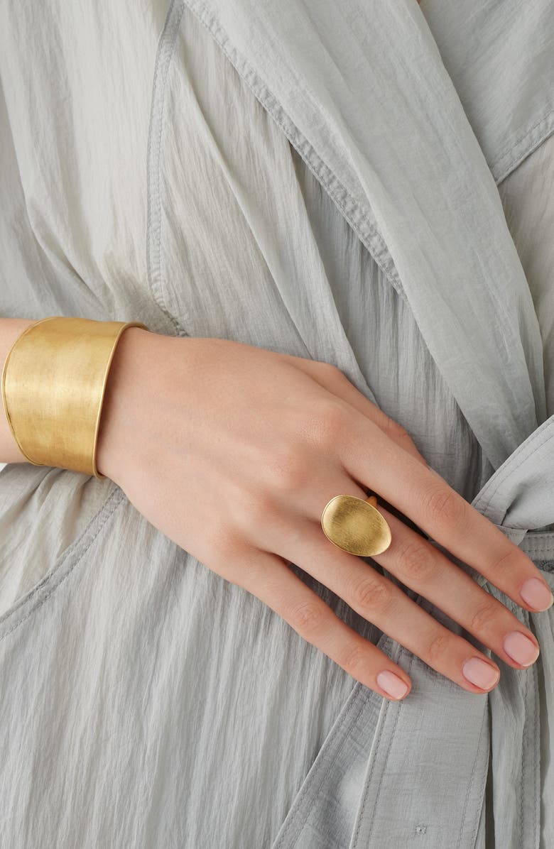 Marco Bicego Lunaria Ring, Alternate, color, Yellow Gold