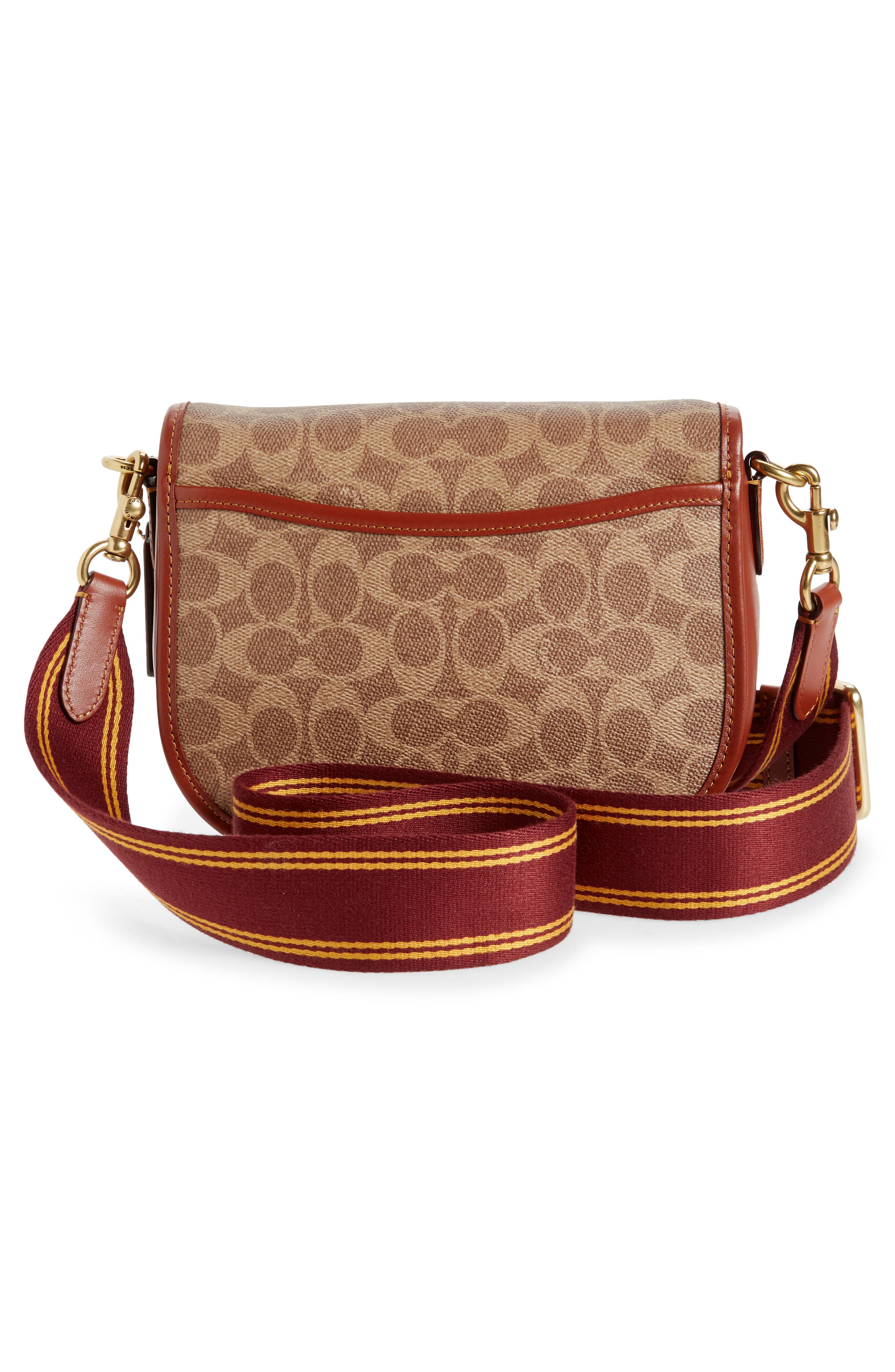 COACH Willow Signature Coated Canvas Crossbody Bag, Alternate, color, 