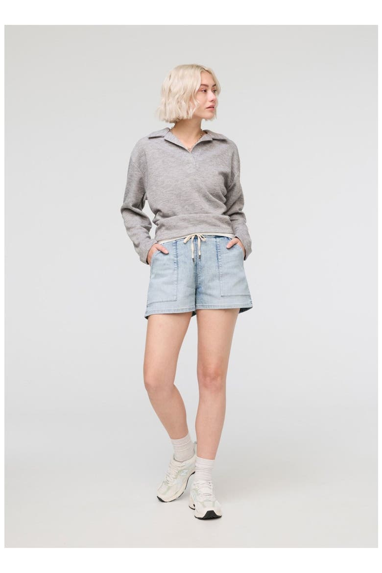 Performance Denim Harbour Short, Main, color, Coastal