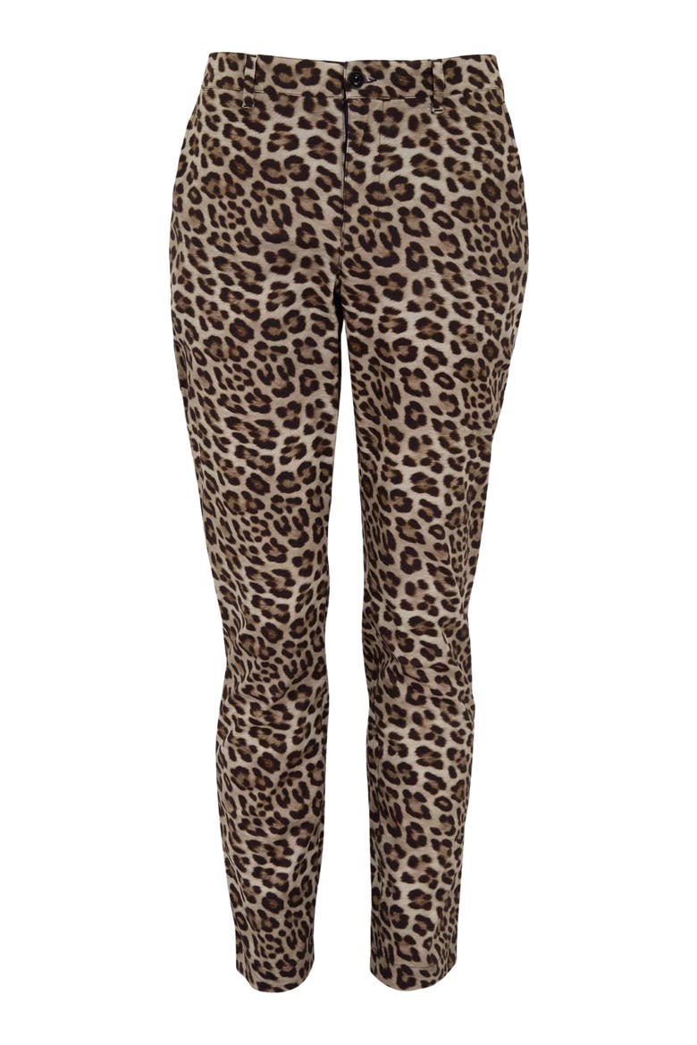 Leopard Mens Tailored Pant, Alternate, color, LEOPARD BROWN