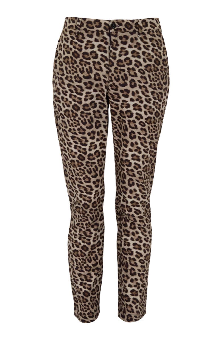 Lords of Harlech Leopard Mens Tailored Pant, Alternate, color, Leopard Brown
