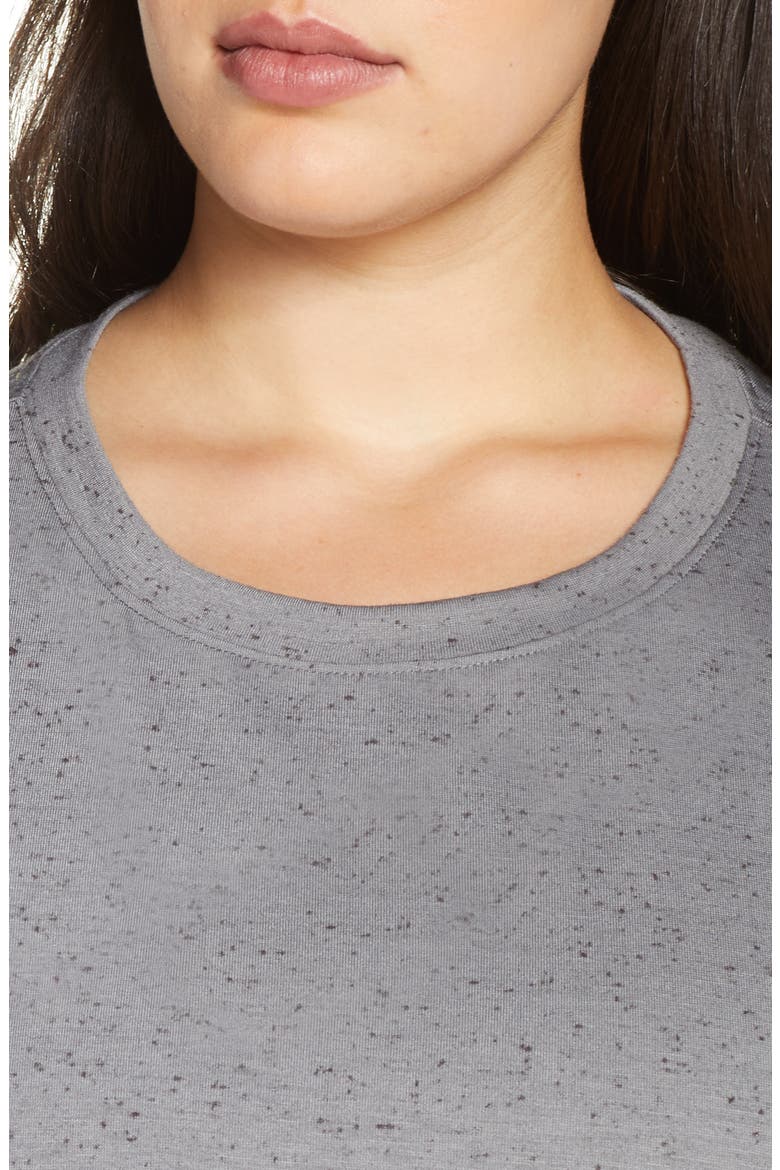 Rito Crop T-Shirt, Alternate, color, GREY SHADE