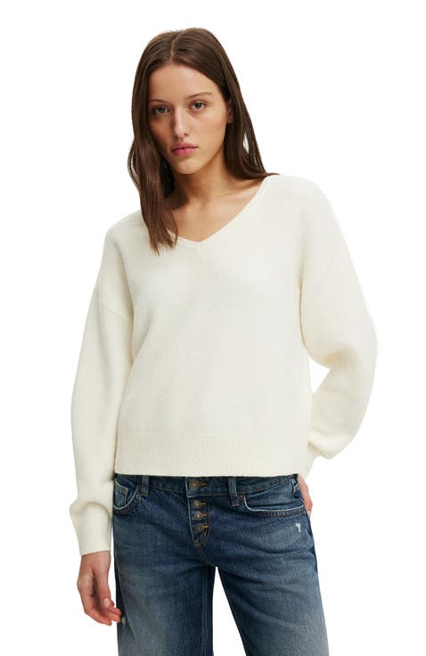 Women's Softest Luxe  Slouchy V Knit