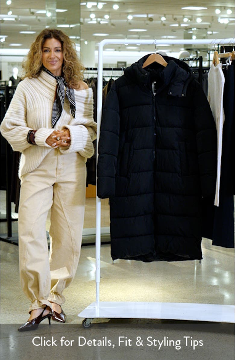 Hooded Puffer Coat, sales video thumbnail