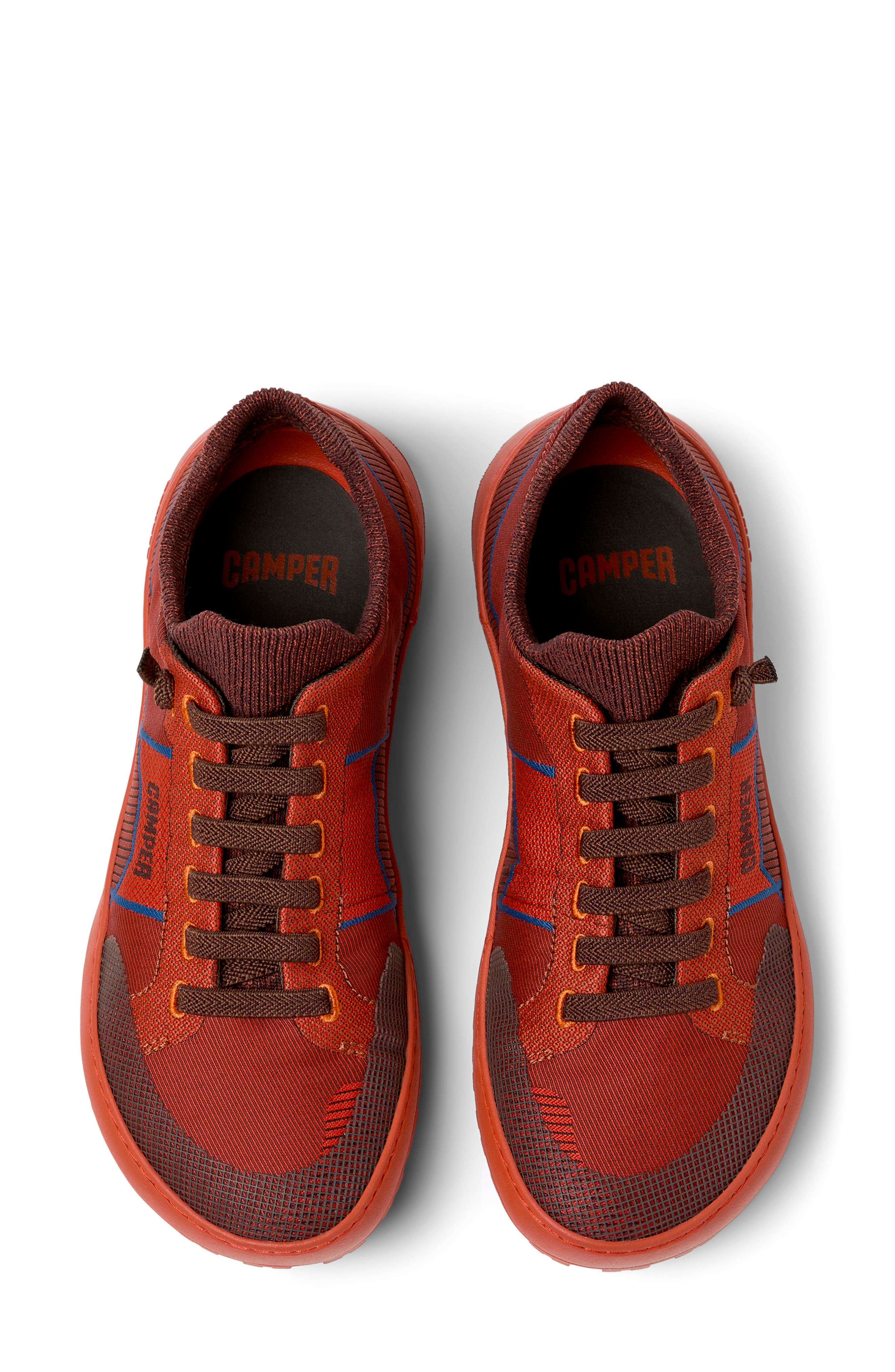 Jacquard Beizos Sneaker, Alternate, color, ORANGE
