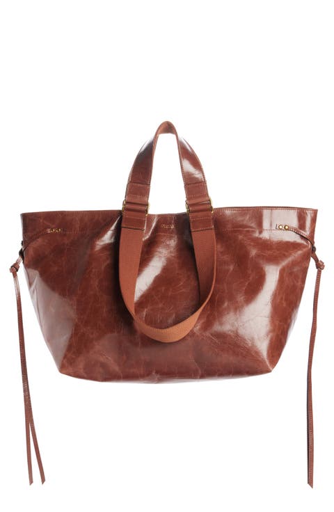 Wardy Leather Shopper Tote