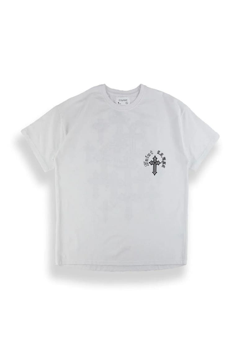 Men's Menace T-shirt, Main, color, Abbey/ Oyster Mushroom