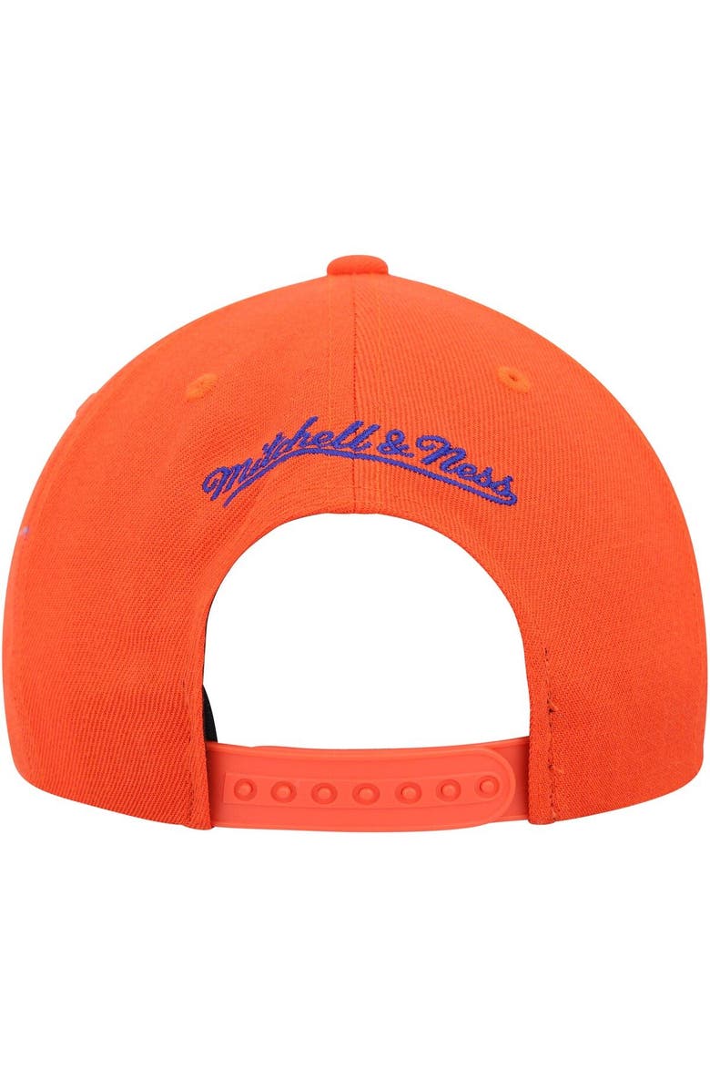 Mitchell & Ness Men's Mitchell & Ness Royal/Orange Chicago Bulls Day One Snapback Hat, Alternate, color, 