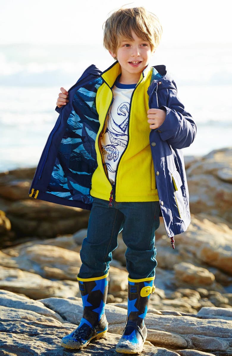 Mini Boden 3-in-1 Captain's Jacket, Alternate, color, 