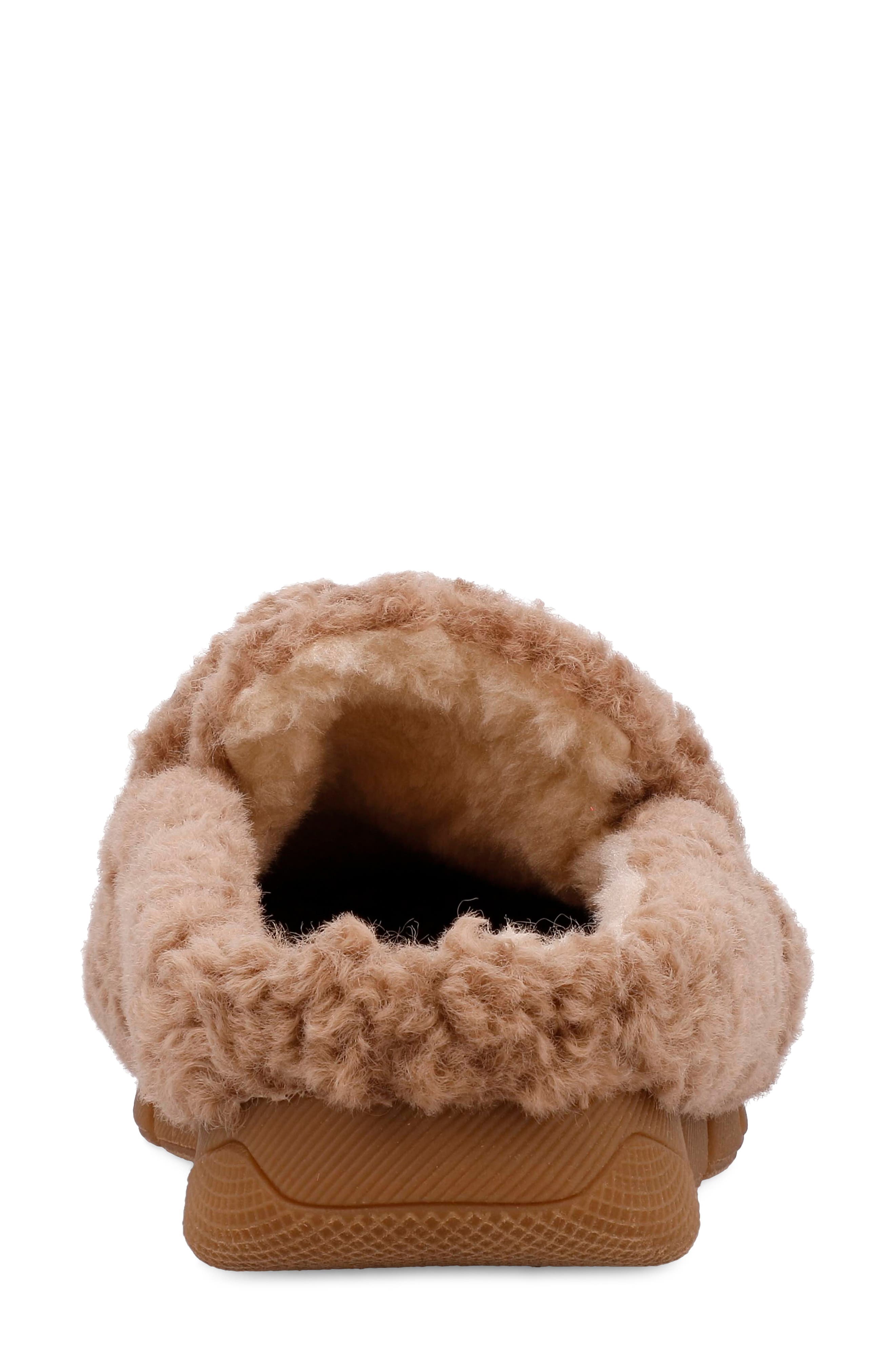 MIA Cocoa Faux Shearling Slipper, Alternate, color, Camel