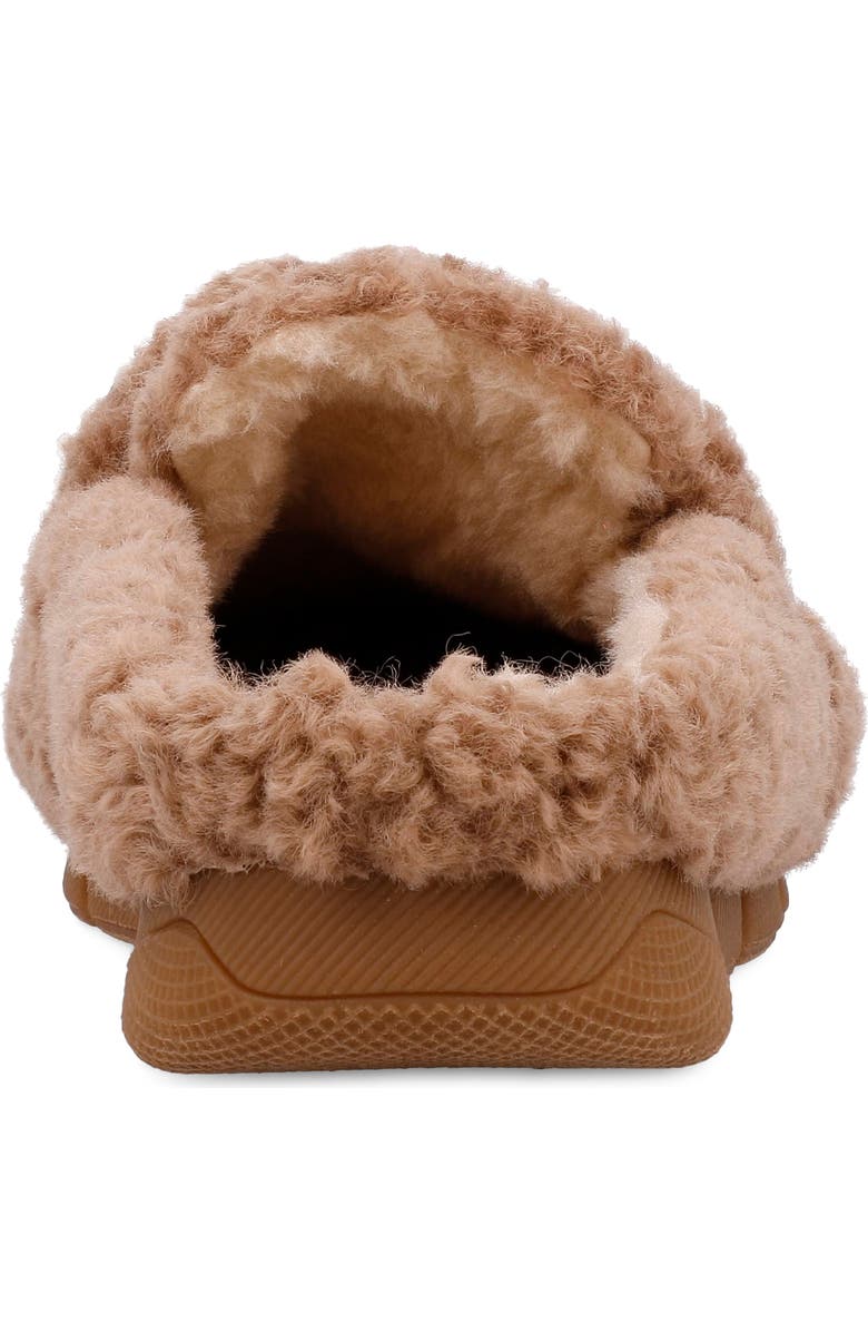 MIA Cocoa Faux Shearling Slipper, Alternate, color, Camel