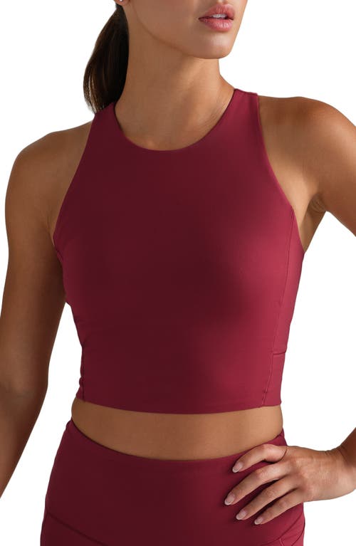 Rhone Revive Longline Bra In Red