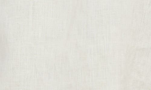 Lyssé Rose Roll Tab Linen Utility Shirt In Ecru