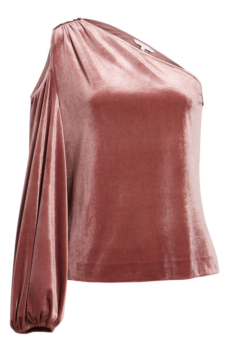 Rebecca Minkoff Minka One Shoulder Top, Alternate, color,