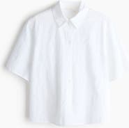 H&M Oversized Broderie Anglaise Shirt
