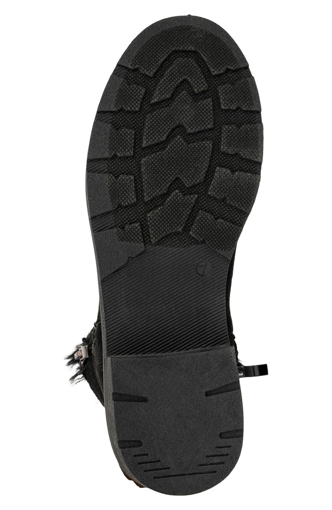 OLIVIA MILLER Rosemary Faux Fur Lined Ankle Boot, Alternate, color, 