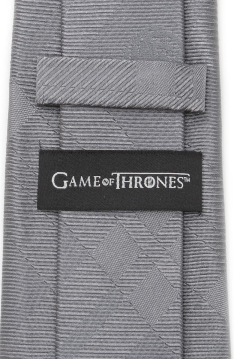 Cufflinks, Inc. x Game of Thrones Targaryen Dragon Plaid Silk Tie, Alternate, color,