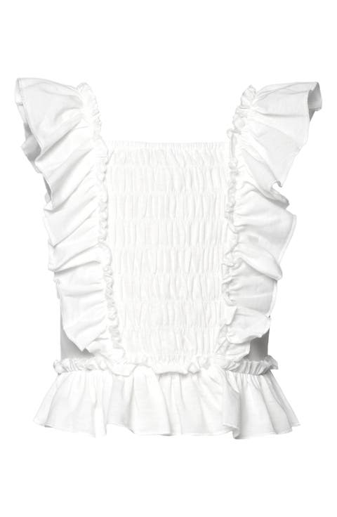 Kids' Ruffle Smocked Top (Little Kid)