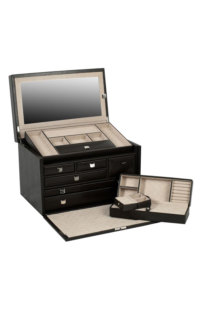 WOLF London Large Jewelry Box, Alternate, color, 