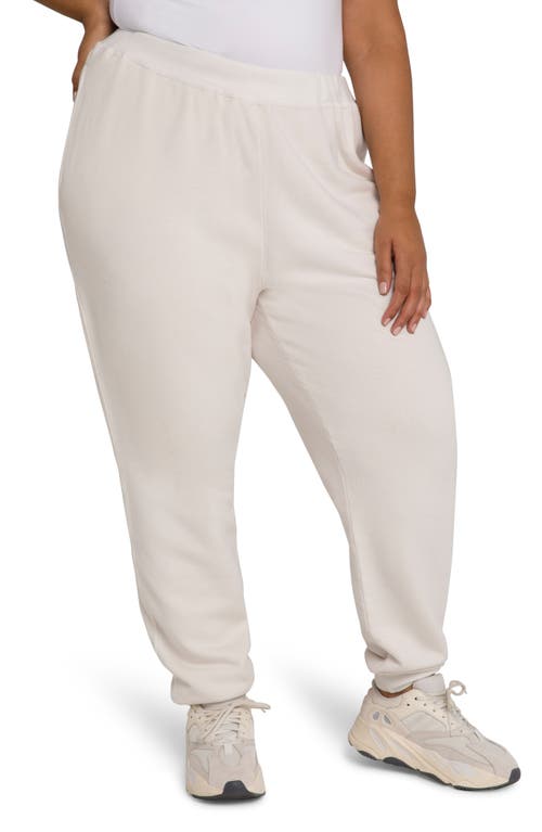 GOOD AMERICAN GOOD AMERICAN GOOD WAIST COTTON TERRY JOGGERS