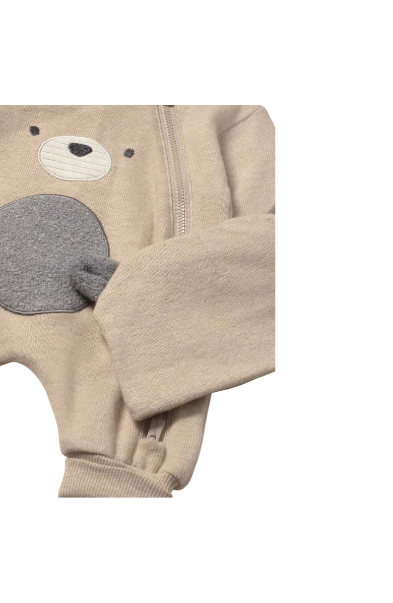 Mayoral One Piece with Hat, Alternate, color, Beige