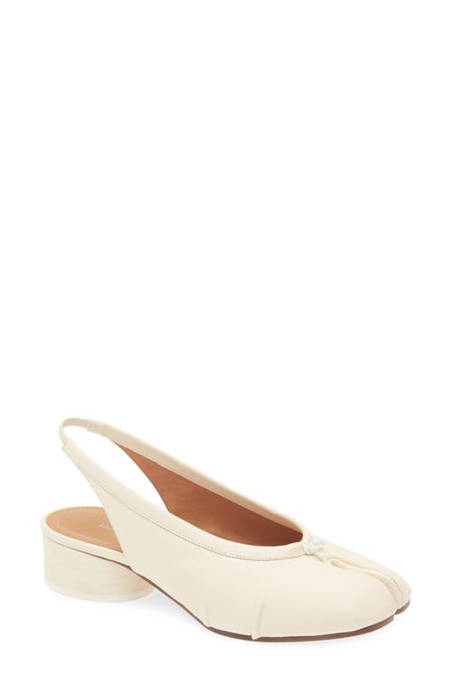 Maison Margiela Tabi Ballerinas Ballrooms In White