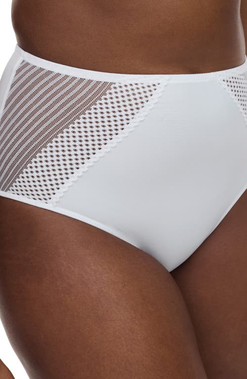 Chantelle Pulp Lace Trim High Waist Briefs