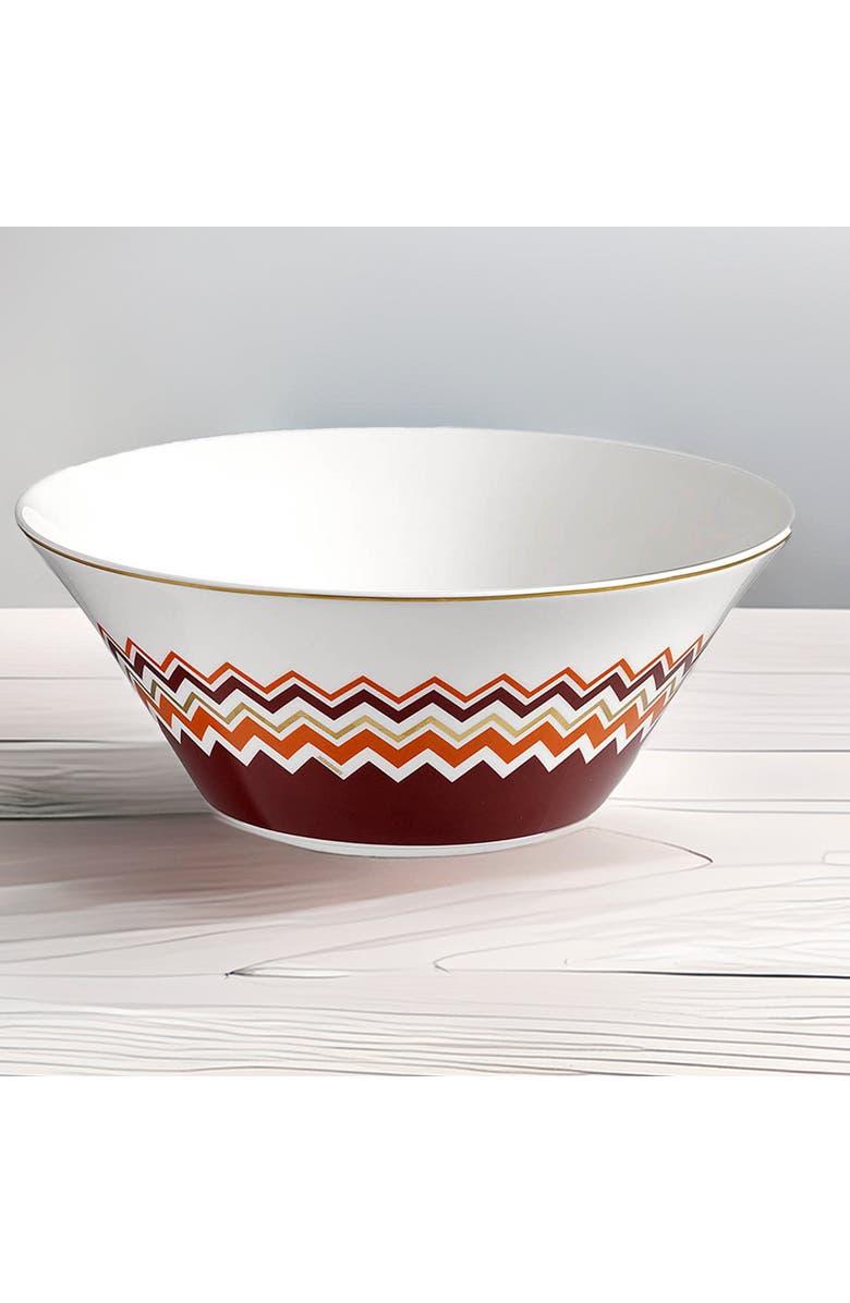 Missoni Iconic Salad Bowl, Alternate, color, Multicolor