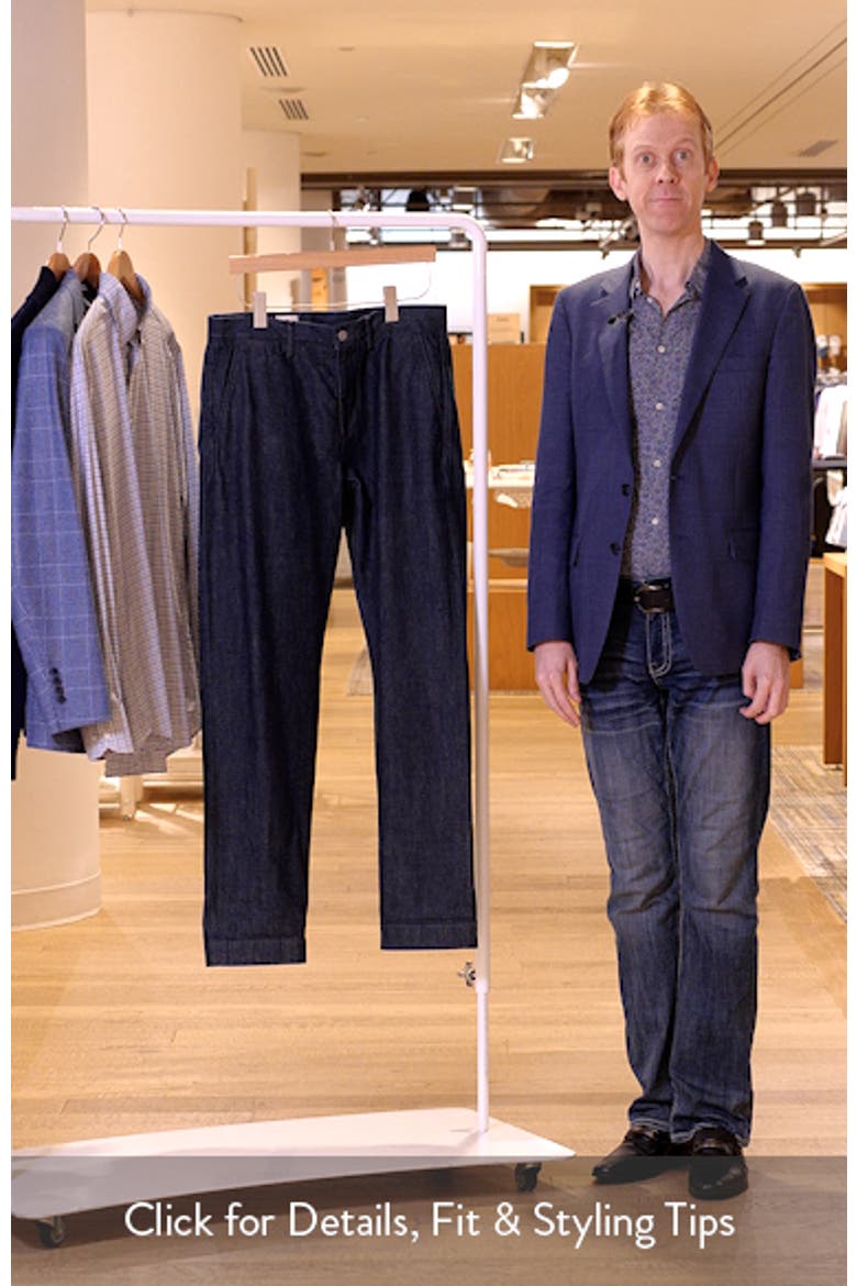 Archie Straight Leg Selvedge Trouser Jeans video