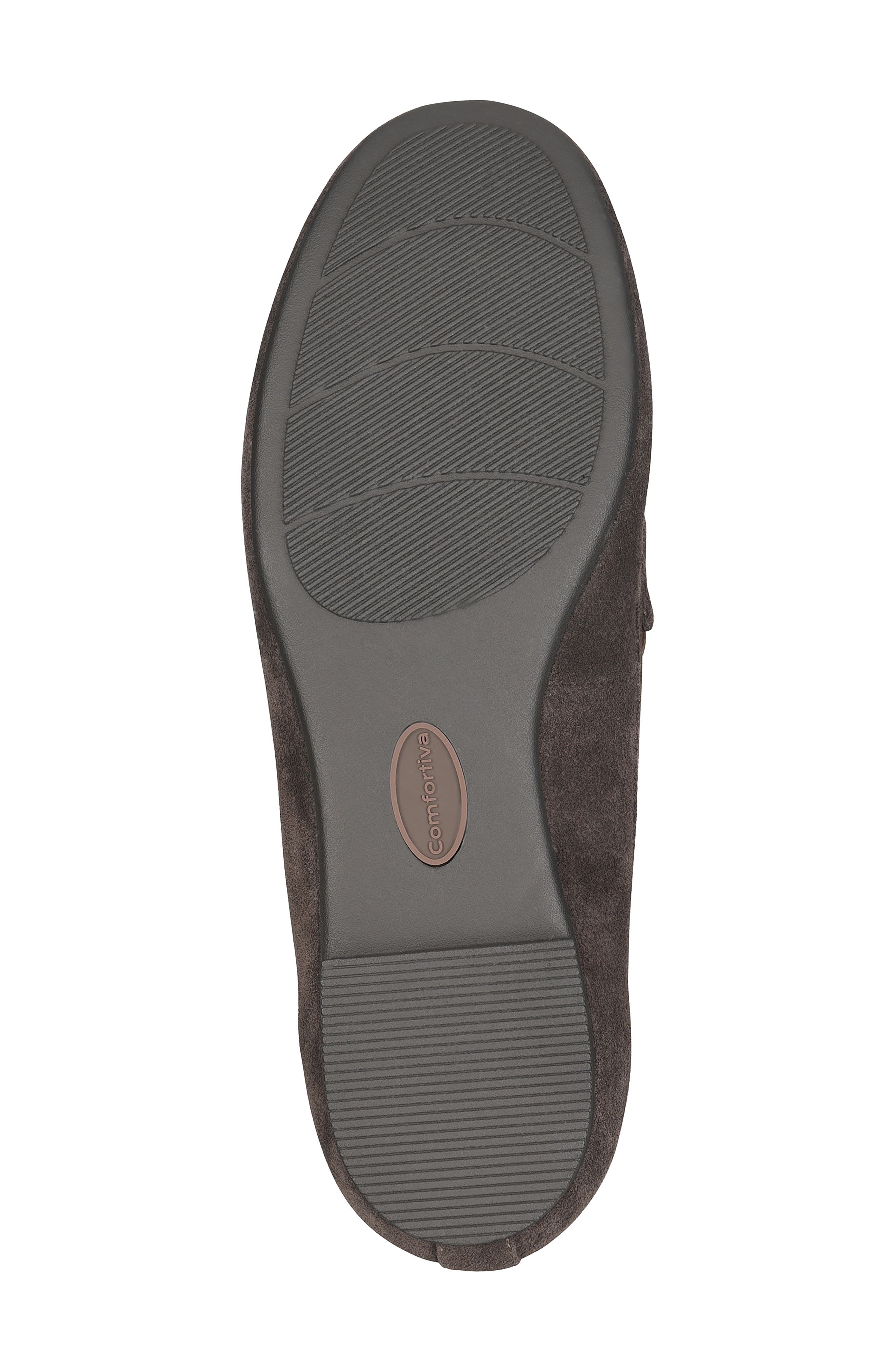 Tessie Leather Loafer, Alternate, color, LINCE DARK BROWN