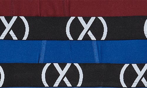 2(x)ist 6-pack Sport Boxer Briefs In Black/sharkskin/tawny Port