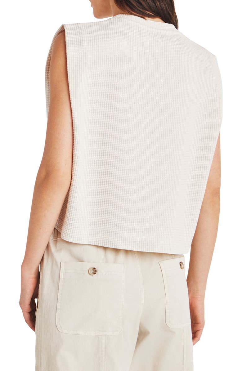 Splendid Sleeveless Waffle Knit Shirt, Alternate, color, 
