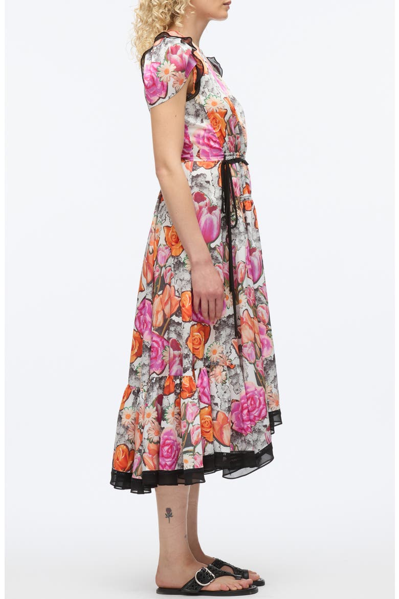 Floral Collage Dress, Alternate, color, ROSE MULTI