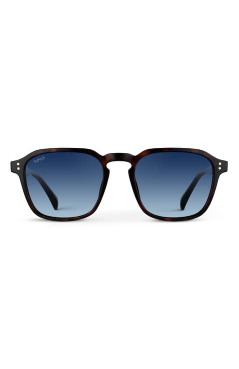 Francis - 52mm Geometric Square Polarized Sunglasses